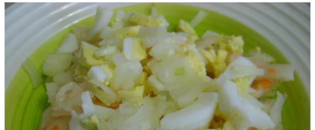 Салат из квашеной капусты. Рецепты простых и вкусных салатов