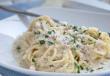 Спагетти со сливками по классическому рецепту из италии