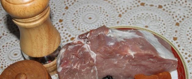 Как запечь мясо с черносливом в духовке. Свинина с черносливом - пошаговые рецепты приготовления в духовке, на сковороде или мультиварке с фото