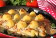 Греческая мусака с баклажанами, фаршем и картошкой в духовке Мусака с картофелем и фаршем