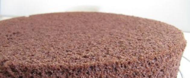 Рецепты несложных бисквитных тортов. Очень вкусный и простой рецепт бисквитного торта в домашних условиях
