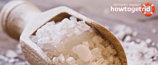 Морская соль — польза и вред. Применение морской соли