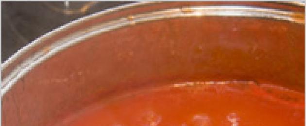 Острый томатный соус. Как готовить острый соус из помидоров на зиму