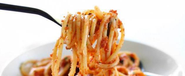 Чем едят пасту итальянцы. Как едят спагетти итальянцы (Едим спагетти, как итальянцы)