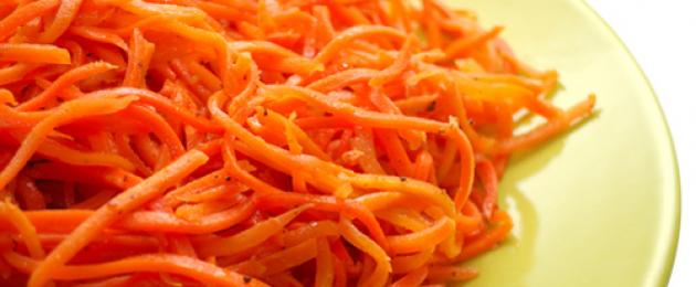 Морковь на зиму заготовки рецепты лучшие. Заправка 
