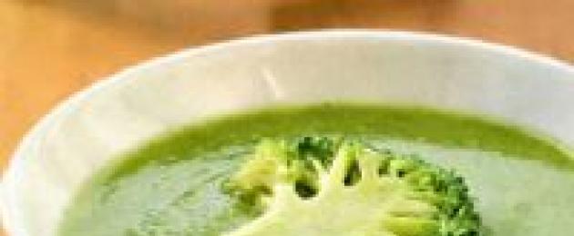 Диетический суп-пюре из овощей. Овощной суп пюре диетический рецепт