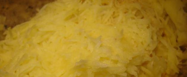 Кексы из картофельного пюре с сыром. Рецепт: Картофельные кексы с мясом - из сырого картофеля