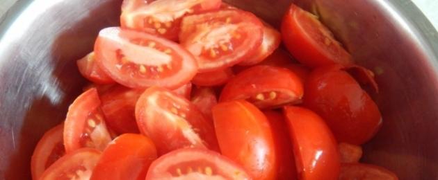 Мелкие помидоры в желатине. Помидоры в желе на зиму
