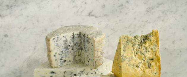 Мягкий сыр с плесенью 6 букв. Сыр с плесенью: названия видов и сортов, чем полезен, как правильно есть