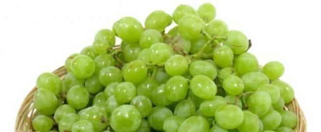 Есть ли белок в винограде. Описание кисло-сладкой ягоды - виноград